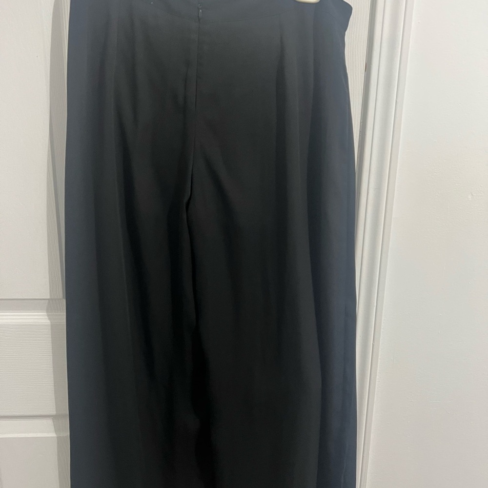 Black Wide Leg Pants - Picture 3 of 3